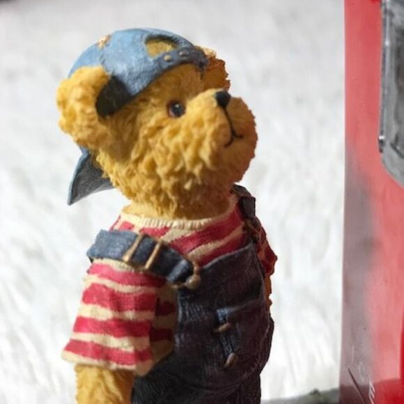 Coca-Cola x Boyds Bears Bearstone Collection 'Billy...The Pause That Refreshes' - Picture 3 of 9